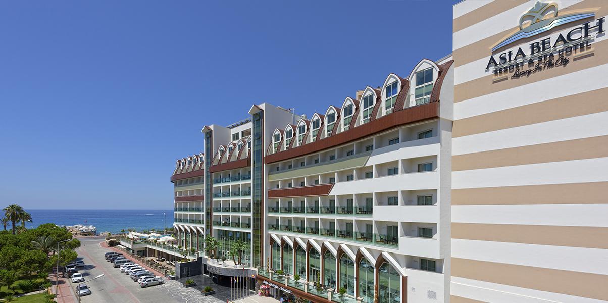 亚洲海滩度假村 ＆ Spa酒店 阿拉尼亚 外观 照片